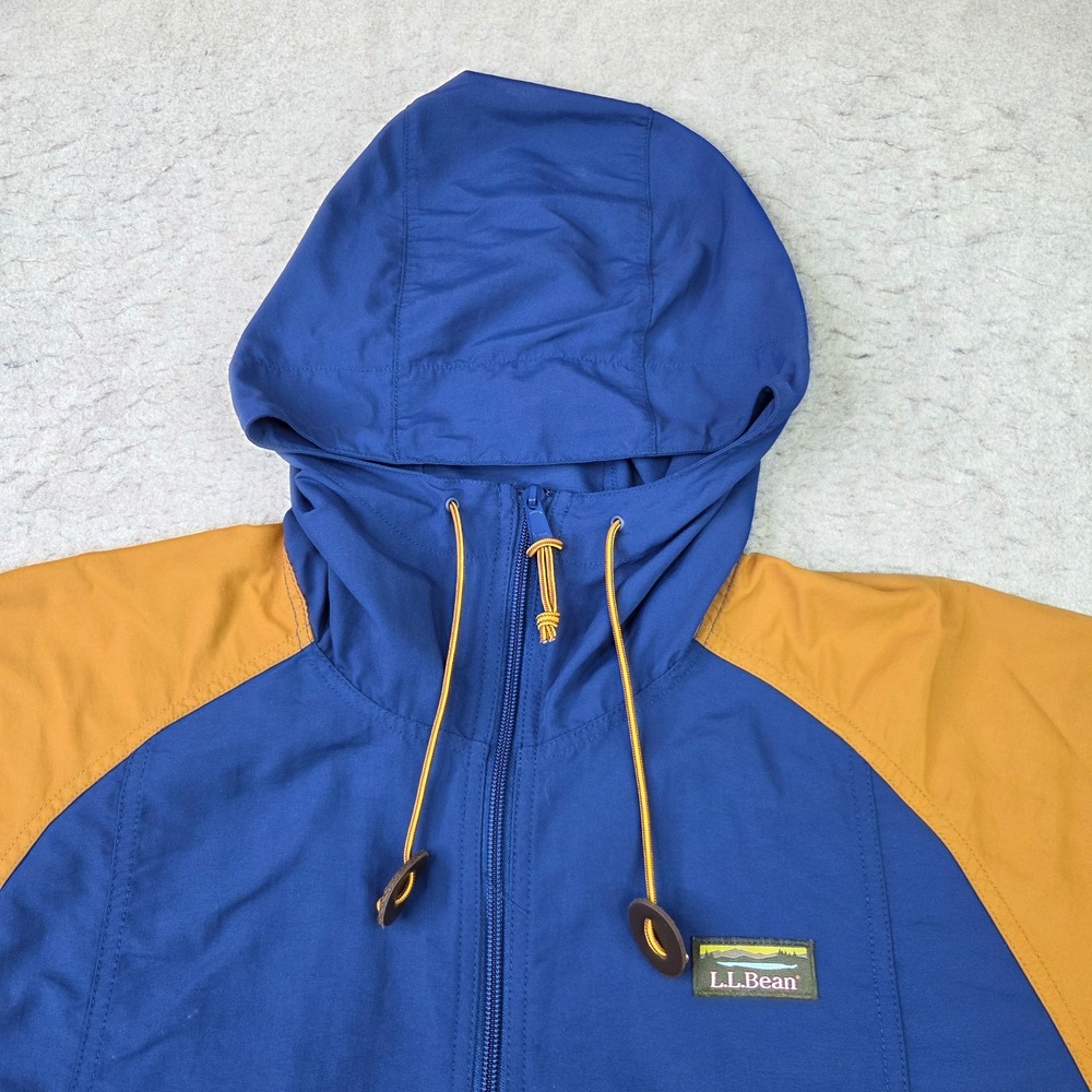 ✨LL Bean Mountain Anorak Jacket Men's L Classic Aztec 1/2 Zip Pullover Hooded - Picture 2 of 10